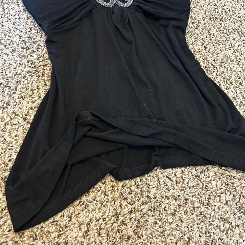 Vintage Y2K Cache beaded halter top - Picture 4 of 7